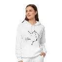 Embossed Libra Sky Hoodie