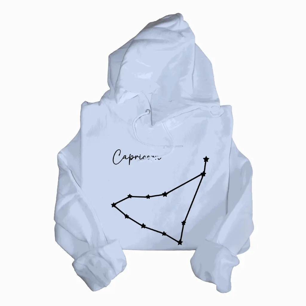 Embossed Capricorn Sky Hoodie