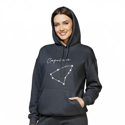 Embossed Capricorn Sky Hoodie