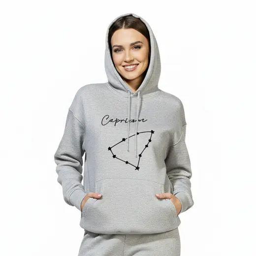 Embossed Capricorn Sky Hoodie
