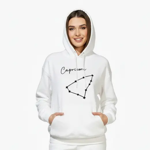 Embossed Capricorn Sky Hoodie