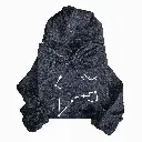 Embossed Pisces Sky Hoodie