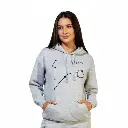 Embossed Pisces Sky Hoodie