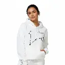 Embossed Pisces Sky Hoodie