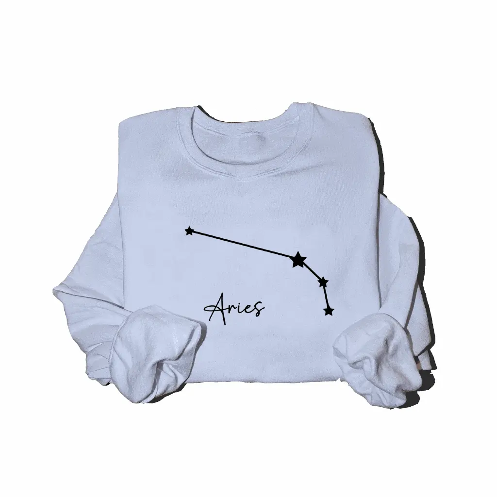 Embossed Aries Sky Sweatshirt