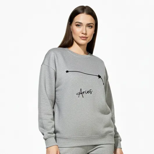 Embossed Aries Sky Sweatshirt
