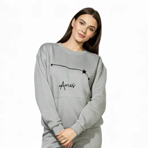 Embossed Aries Sky Sweatshirt