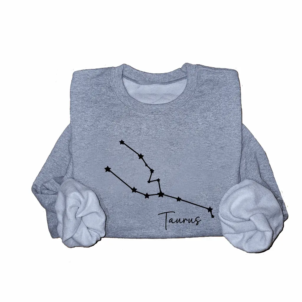 Embossed Taurus Sky Sweatshirt