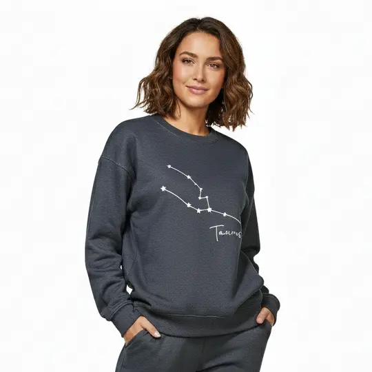Embossed Taurus Sky Sweatshirt