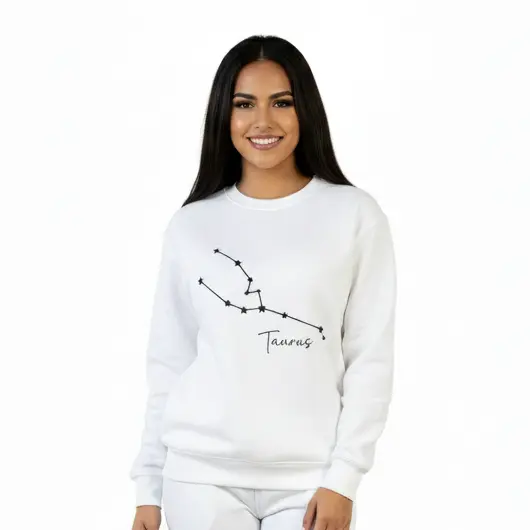 Embossed Taurus Sky Sweatshirt