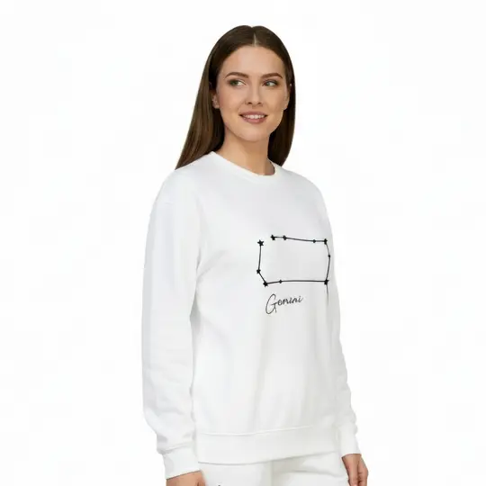 Embossed Gemini Sky Sweatshirt