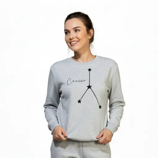 Embossed Cancer Sky Sweatshirt