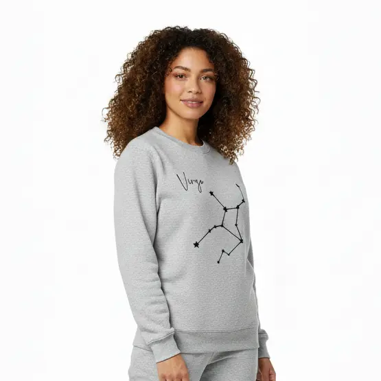 Embossed Virgo Sky Sweatshirt