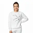 Embossed Virgo Sky Sweatshirt