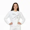 Embossed Virgo Sky Sweatshirt