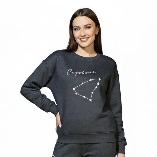 Embossed Capricorn Sky Sweatshirt