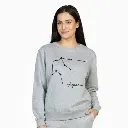 Embossed Aquarius Sky Sweatshirt