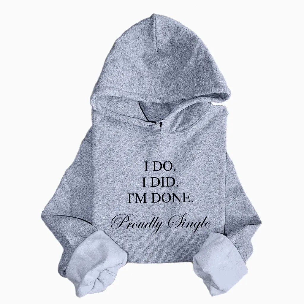 Embossed Divorced Hoodie