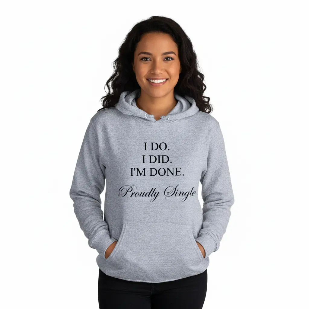 Embossed Divorced Hoodie
