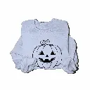 Embossed Pumpkin Sweatshirt