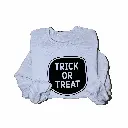 Embossed Trick or Treat Sweatshirt