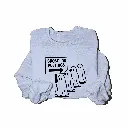 Embossed Ghost Job Posting Sweatshirt