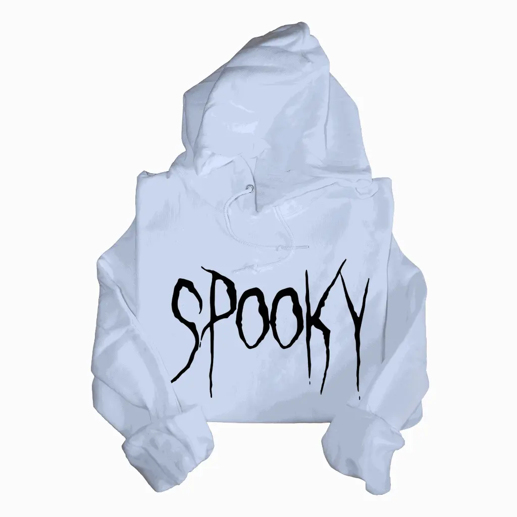 Embossed Spooky Hoodie