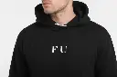 F U - Embossed Puff Hoodie