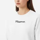 Whatever. - Embossed Puff Sweatshirt