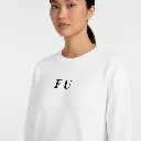 F U - Embossed Puff Sweatshirt