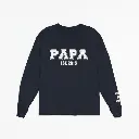 Personalized Embossed GRANDPA Sweatshirt