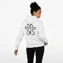 Pet's Love - Embossed Valentines White Hoodie