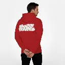 Adore - Embossed Valentines Red Hoodie