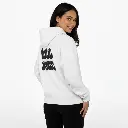 Soul Mate - Embossed Valentines White Hoodie