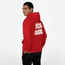 Soul Mate - Embossed Valentines Red Hoodie