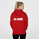 In Love - Embossed Valentines Red Hoodie