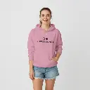 Little Bunny - Embossed Easter Pink Hoodie