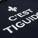 C'est Tiguidou - Embossed Canada Navy Hoodie