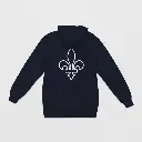 C'est Tiguidou - Embossed Canada Navy Hoodie