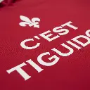 C'est Tiguidou - Embossed Canada Red Hoodie