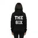 The 6ix - Embossed Canada Black Hoodie