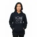The 6ix - Embossed Canada Navy Hoodie