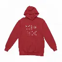 The 6ix - Embossed Canada Red Hoodie