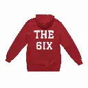 The 6ix - Embossed Canada Red Hoodie