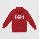 Double Double - Embossed Canada Red Hoodie