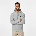 Havenoro - Embossed Essentials Grey Hoodie