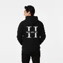 Havenoro - Embossed Essentials Black Hoodie