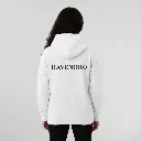 Havenoro - Embossed Essentials White Hoodie