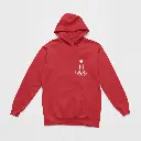 Olympic - Embossed Canada Red Hoodie
