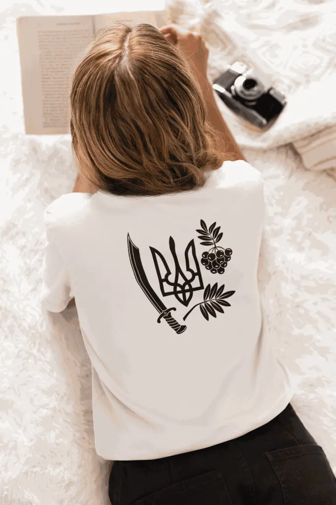 Ukrainian Back Design T-shirt #1